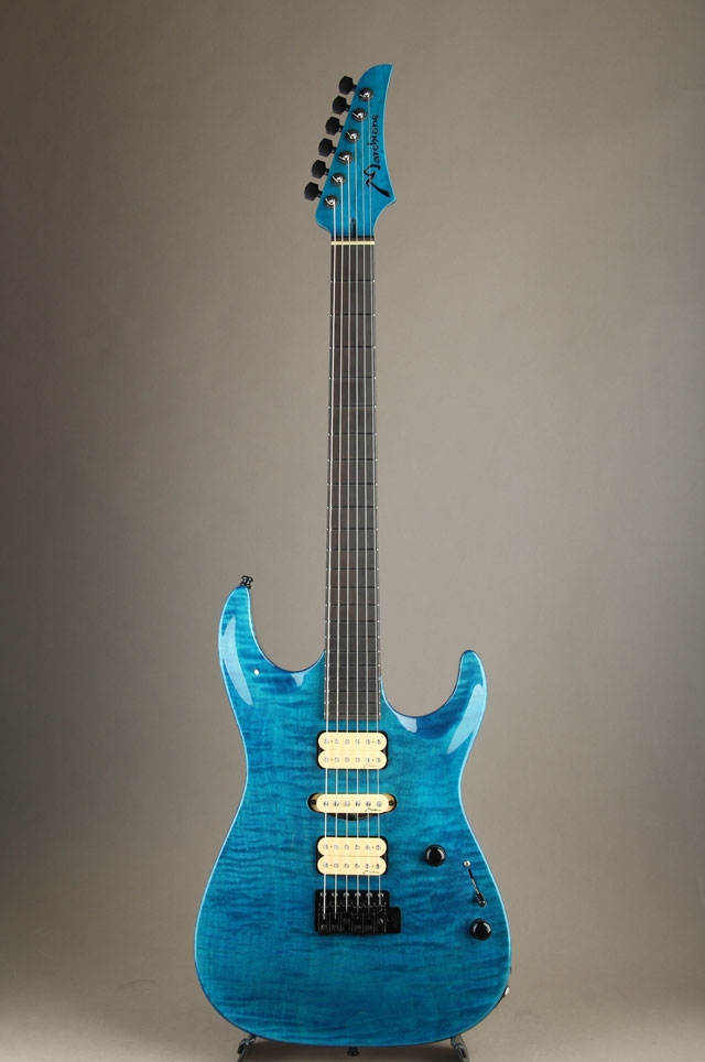 Marchione Guitars Carve Top Flamed Maple H-S-H Trans Blue マルキオーネ　ギターズ サブ画像3