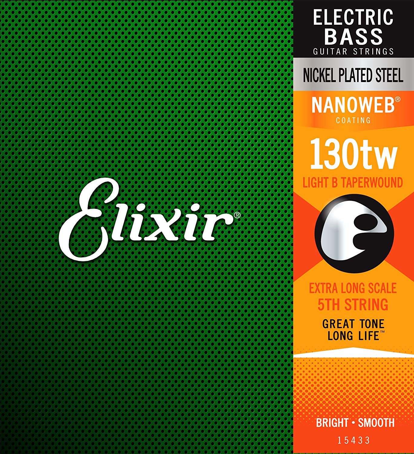 Elixir Extra Long Scale 130tw Medium B（バラ弦） エリクサー