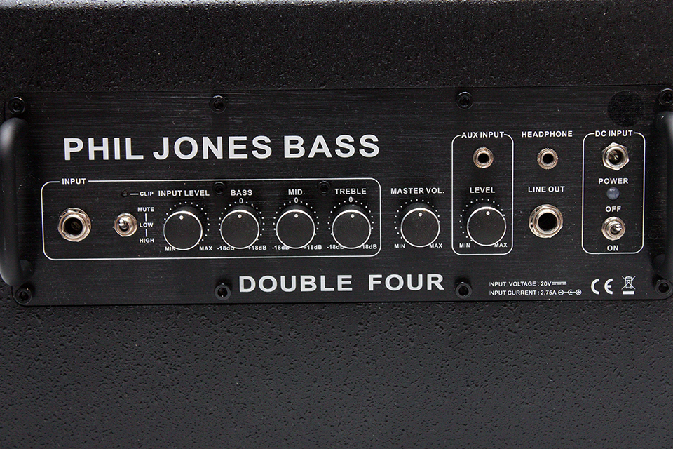 Phil Jones Bass Double Four  Black フィル ジョーンズ ベース サブ画像2