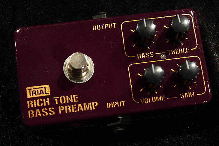 TRIAL RICH TONE BASS PREAMP トライアル