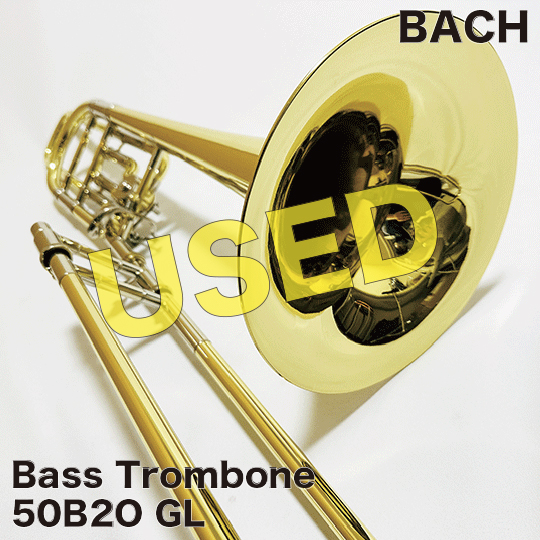 【中古品】バックバストロンボーン 50B2OGL Bach BassTrombone USED