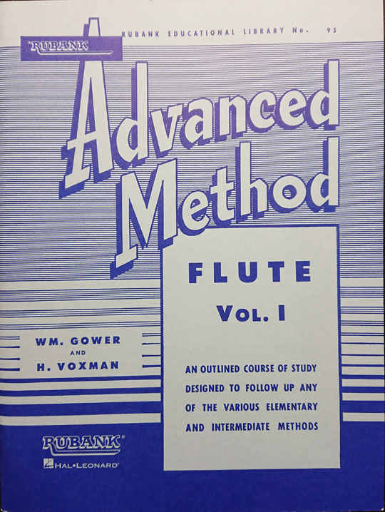 ヴォックスマン / ルバンク上級教則本1 (フルート洋書)