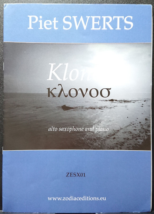 スウェルツ / クロノス(サックス洋書)