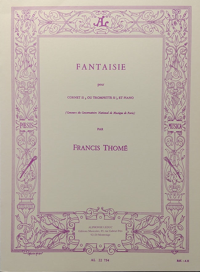 トーメ / 幻想曲（トランペット洋書）