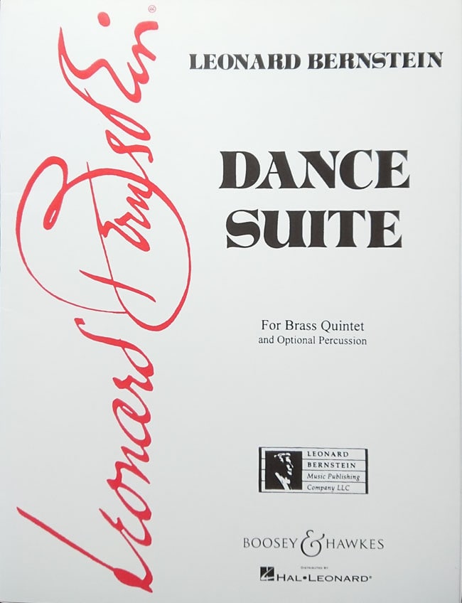 【金5】バーンスタイン/ダンス組曲 (金管五重奏洋書)
