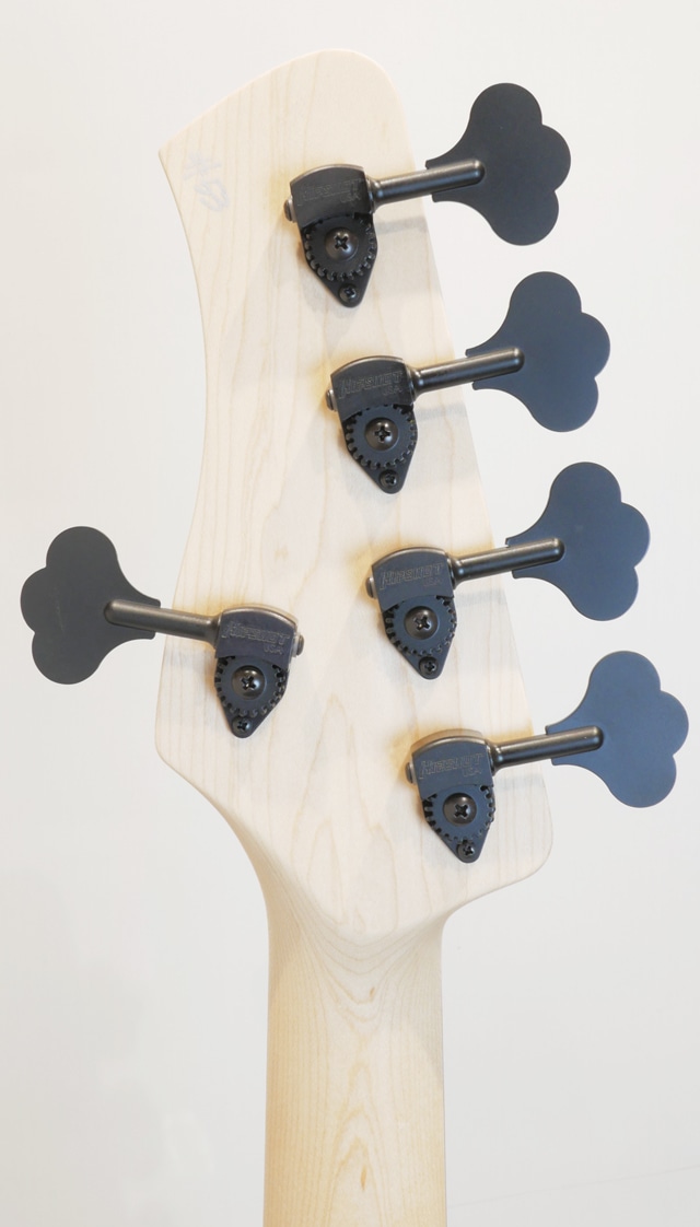 Custom Bass 5strings Snowflake White Pearl