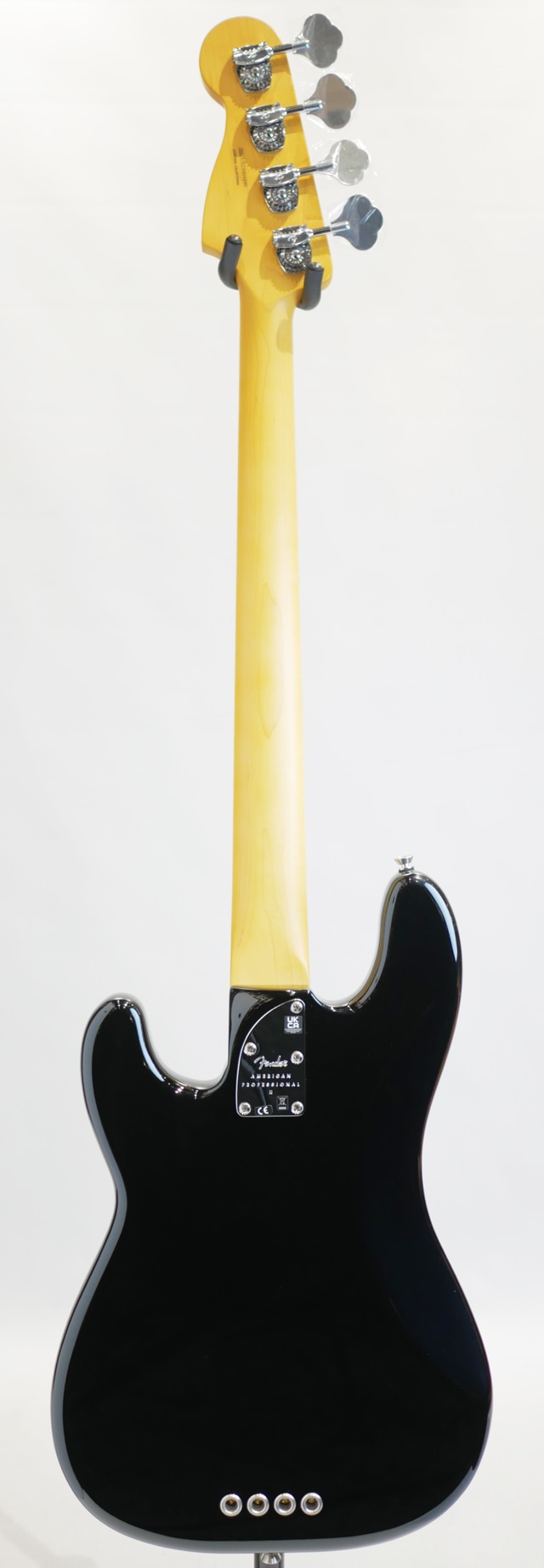 American Professional II Precision Bass Black / Maple BLK BASS SIDE