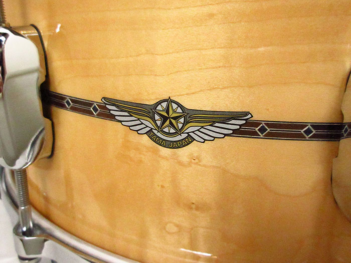 TMS1465S GCM Star Maple Snare / Gloss Natural Curly Maple
