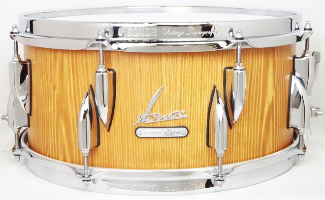 スネアドラム 新製品:スネアドラム】CANOPUS MTR-1455 MTR-1465 Black