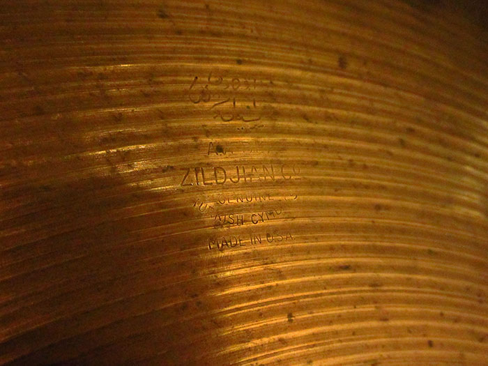 VINTAGE】50's Avedis Zildjian 22