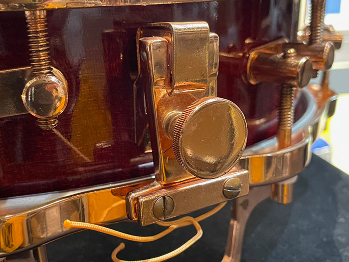 【中古品】EHD400RM / Hilite Exclusive Snare Drum Red Maple 14"×4"