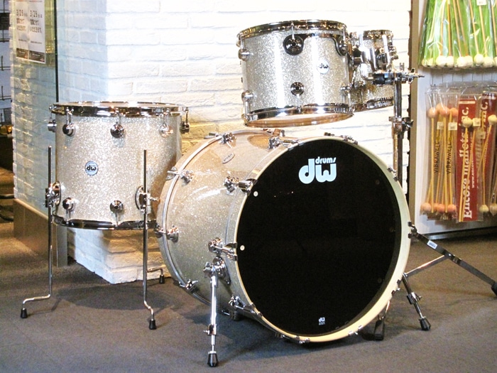 Collector's Pure Maple Series 4点セット Finish Ply Broken Glass 22" 10" 12" 16" w/Tom Stand SSC Type