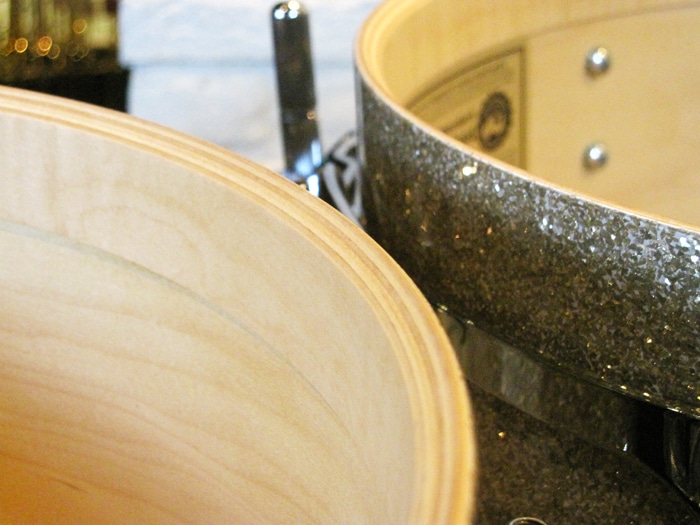 Collector's Pure Maple Series 4点セット Finish Ply Broken Glass 22" 10" 12" 16" w/Tom Stand SSC Type