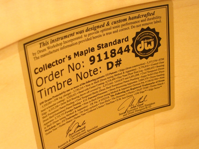 Collector's Pure Maple Series 4点セット Finish Ply Broken Glass 22" 10" 12" 16" w/Tom Stand SSC Type