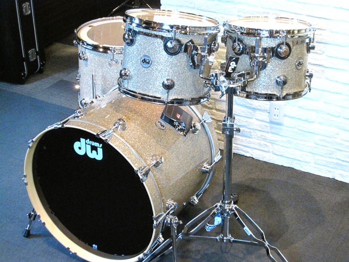 Collector's Pure Maple Series 4点セット Finish Ply Broken Glass 22" 10" 12" 16" w/Tom Stand SSC Type