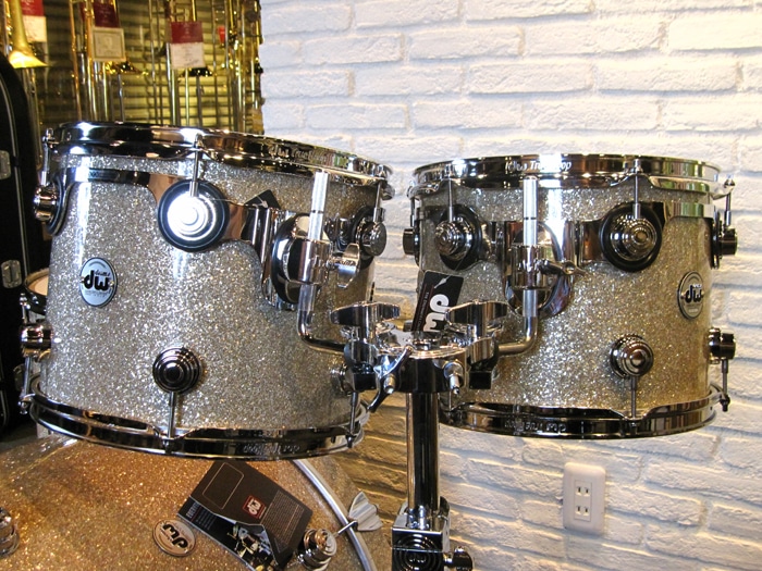 Collector's Pure Maple Series 4点セット Finish Ply Broken Glass 22" 10" 12" 16" w/Tom Stand SSC Type