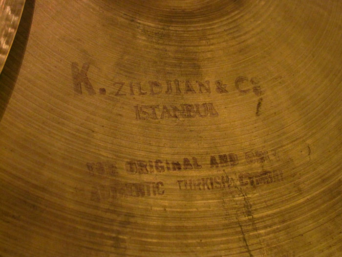 【VINTAGE】1959-66' K Zildjian Istanbul 15" HiHats Intermediate Stamp 943g/953g