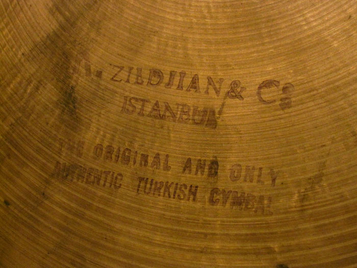 【VINTAGE】1959-66' K Zildjian Istanbul 15" HiHats Intermediate Stamp 943g/953g