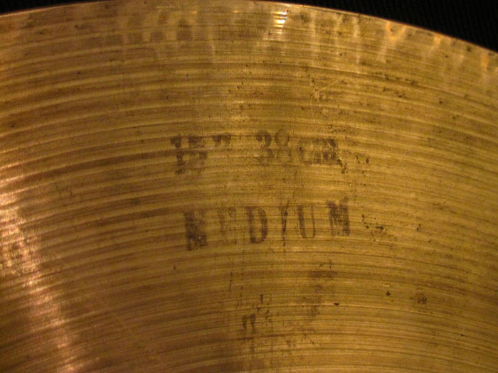 【VINTAGE】1959-66' K Zildjian Istanbul 15" HiHats Intermediate Stamp 943g/953g