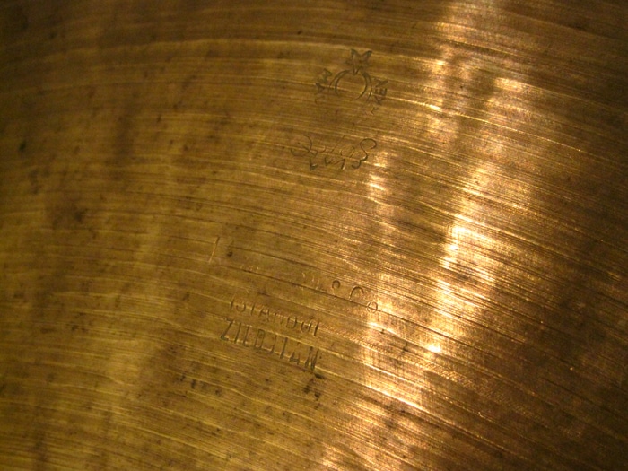 【VINTAGE】1967-77' K Zildjian Istanbul 22" Ride New Stamp 2,721g
