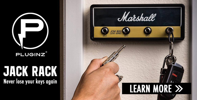 Pluginz Marshall JCM800 Jack Rack 2.0 (JCM800 CLASSIC) / マーシャル アンプ型キーハンガー /  プラグ型キーホルダー４つ付属 商品詳細 | 【MIKIGAKKI.COM】 梅田店 【ギター専門店】 プラグインツ