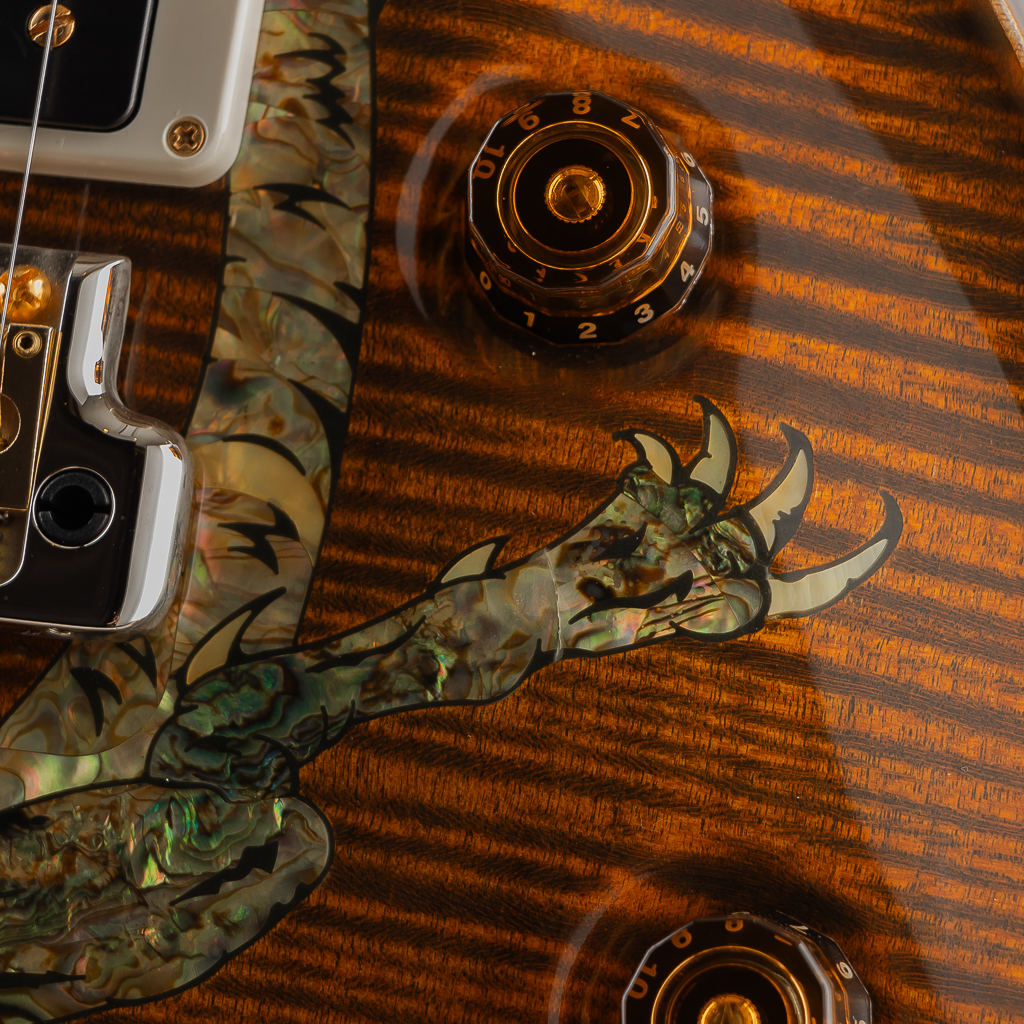 Paul Reed Smith Private Stock #5464 30th Anniversary Dragon Limited Tiger Eye 2015 ポールリードスミス サブ画像15