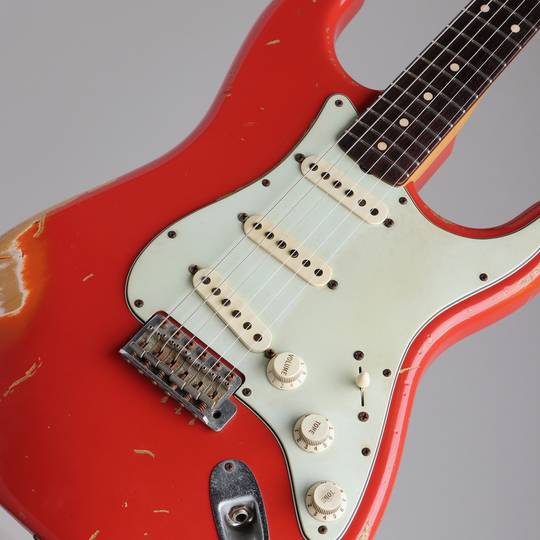 FENDER CUSTOM SHOP Masterbuilt 1961 Stratocaster Relic Fiesta Red by John Cruz 2007 フェンダーカスタムショップ サブ画像10