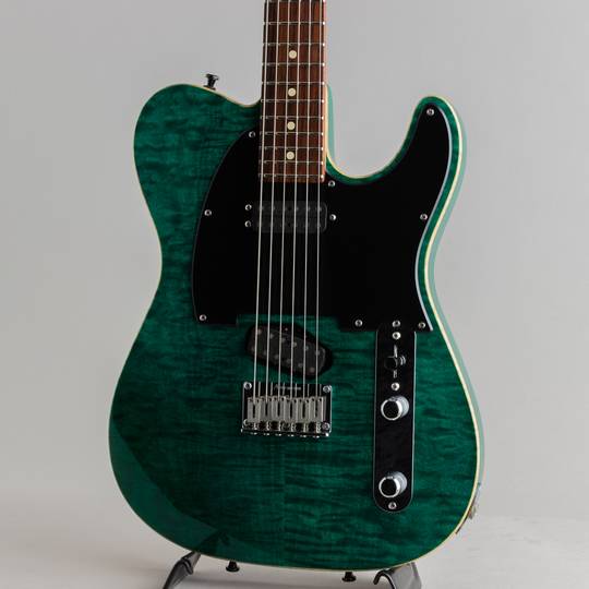 TOM ANDERSON Hollow T Classic-Drop Top Trans Teal with Binding 