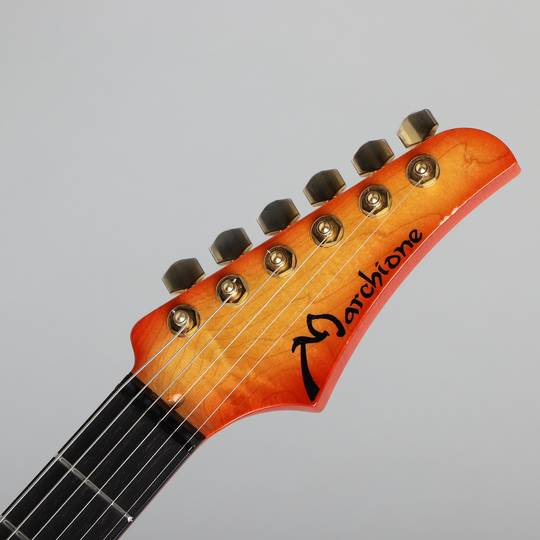 Marchione Guitars Carve Top Hard Tail Oxblood Cherry Burst Faton Macula 使用実機 2002 マルキオーネ　ギターズ サブ画像4