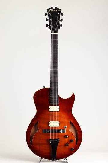 Marchione Guitars Semi-Hollow Arch Top Ebony Bridge and Tailpiece, Flamed Redwood Top 2013 マルキオーネ　ギターズ Semi-Hollow Arch Top Ebony Bridge and Tailpiece, Flamed Redwood Top 2013 サブ画像2