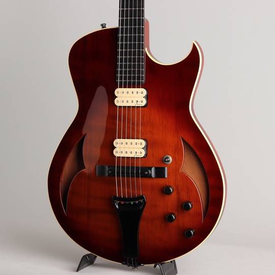 Marchione Guitars Semi-Hollow Arch Top Ebony Bridge and Tailpiece, Flamed Redwood Top 2013 マルキオーネ　ギターズ Semi-Hollow Arch Top Ebony Bridge and Tailpiece, Flamed Redwood Top 2013 サブ画像8