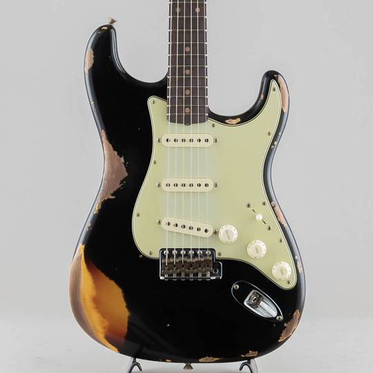 Limited 1962 Stratocaster Heavy Relic/Aged Black over 3-Tone Sunburst
