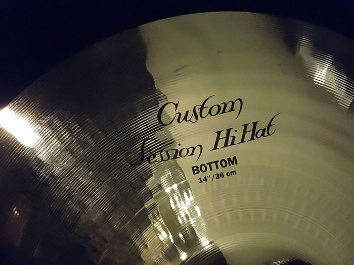 Zildjian K Custom 【廃盤・新品最後の入荷】K Custom 14 Session Hats (STEVE GADD) ジルジャン Kカスタム サブ画像3