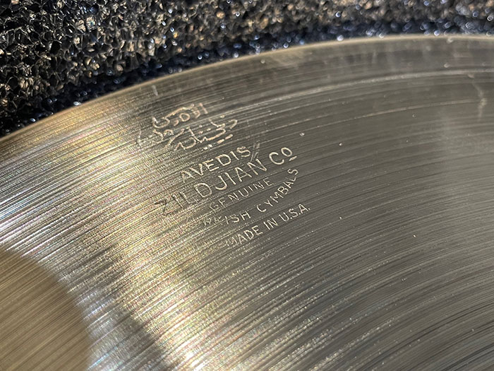 Zildjian 400th Anniversary Limited Edition Vault Cymbal 15 823g 4/200 ジルジャン サブ画像2