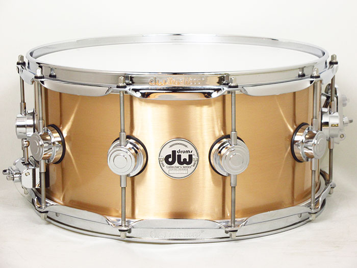 DW-BZB1465SD/BRONZE/C Collector's Metal Snare / BRUSHED BRONZE