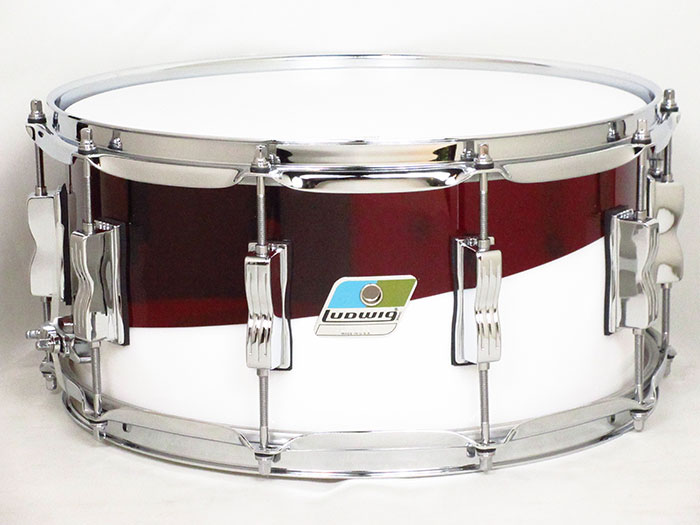 Ludwig LS903VXXE8 Vistalite 50th Anniversary Limited Edition / Pattern E / White/Red ラディック