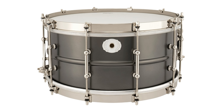 LB417ST Black beauty Limited Snare Drum / Satin Black Nickel Finish