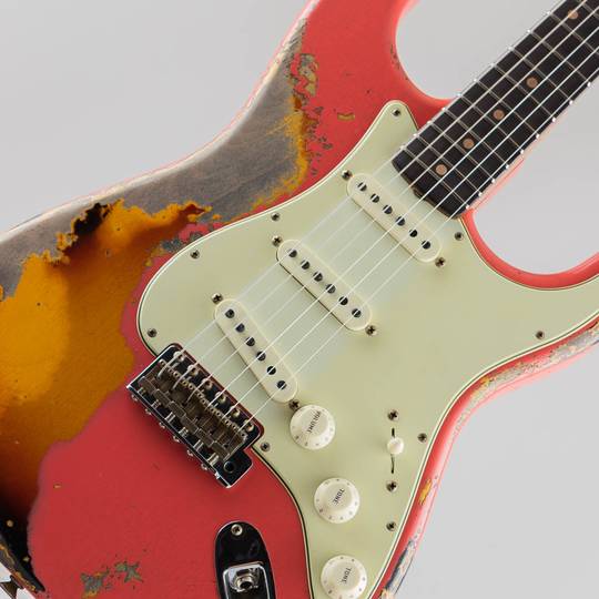 FENDER CUSTOM SHOP Limited 60/63 Stratocaster Super Heavy Relic/Super Faded Aged Fiesta Red/3TS フェンダーカスタムショップ サブ画像10
