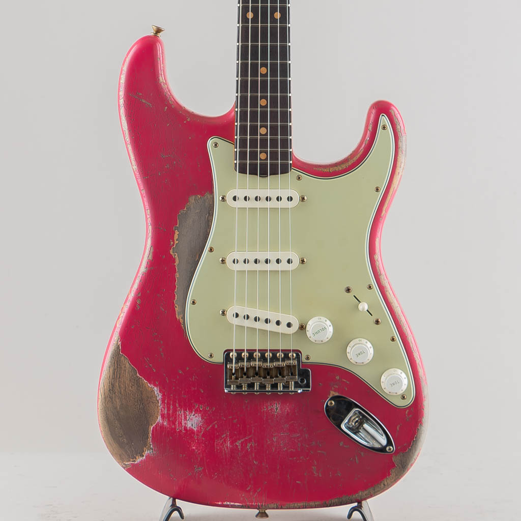 FENDER CUSTOM SHOP 1963 Stratocaster Relic/Faded Dakota Red/Greg Fessler【サウンドメッセ限定価格 1,595,000円】 フェンダーカスタムショップ