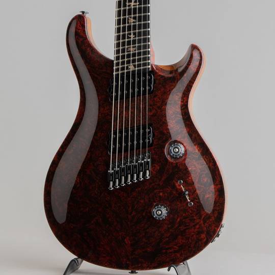 Paul Reed Smith Private Stock #7014 Custom24 7 String Multi-scale Burl Maple Top Fire Red 2018NAMM Model ポールリードスミス サブ画像8
