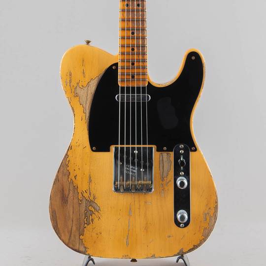 2022 Custom Collection 1952 Telecaster Super Heavy Relic/Aged Nocaster Blonde
