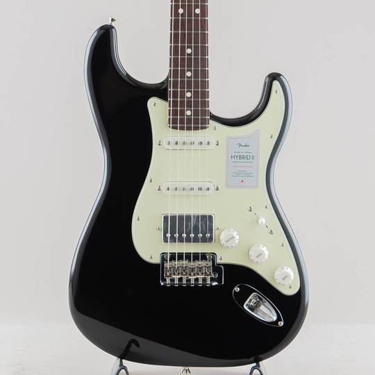 FENDER 2024 Collection, Made in Japan Hybrid II Stratocaster HSS/Black/R フェンダー