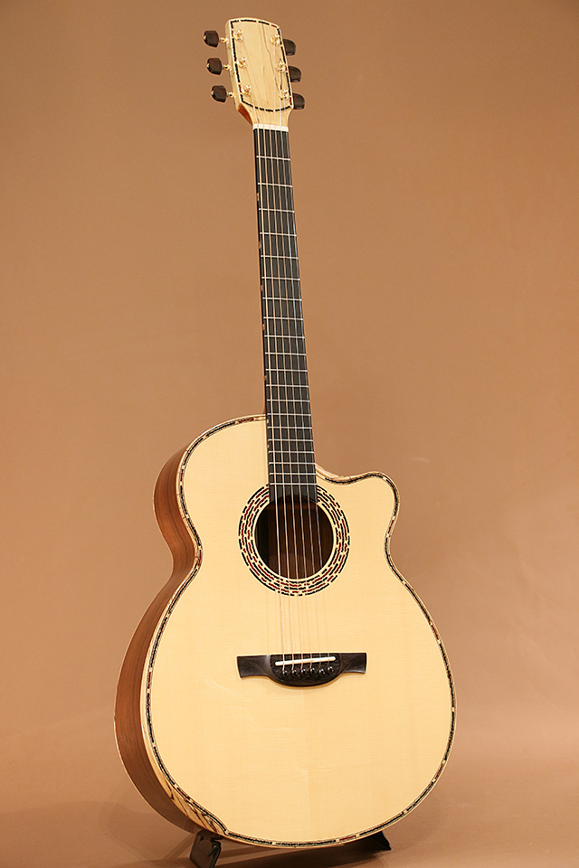 Hiramitsu Guitars Type Ring Cutaway Madagascar Rosewood ヒラミツギター winsaleend