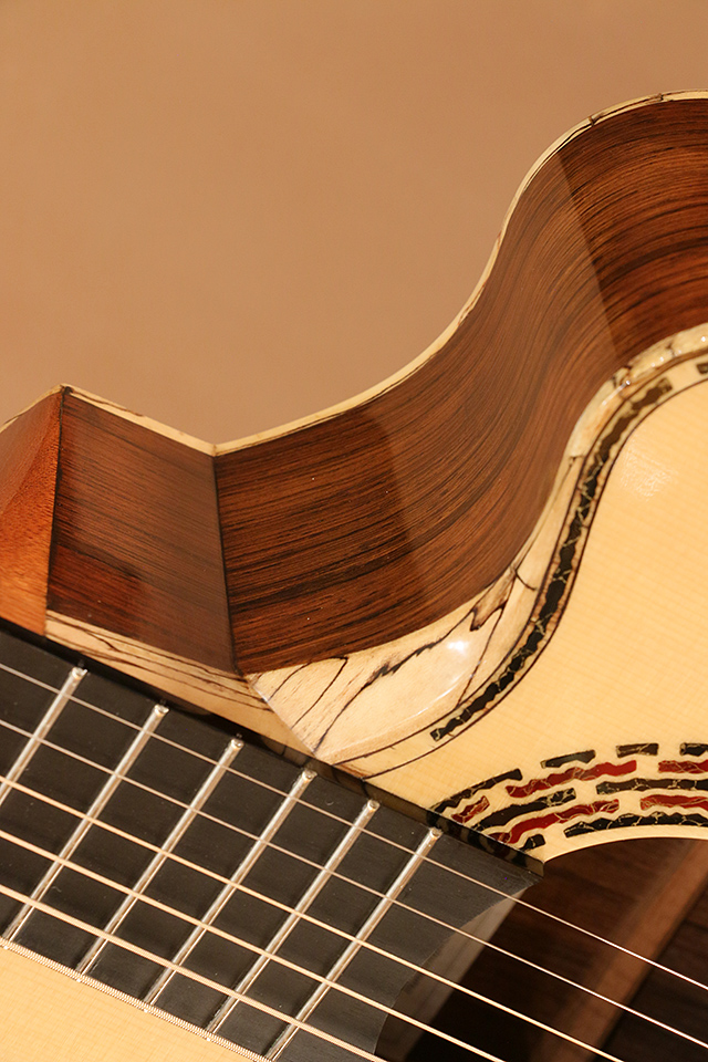 Hiramitsu Guitars Type Ring Cutaway Madagascar Rosewood ヒラミツギター winsaleend サブ画像11