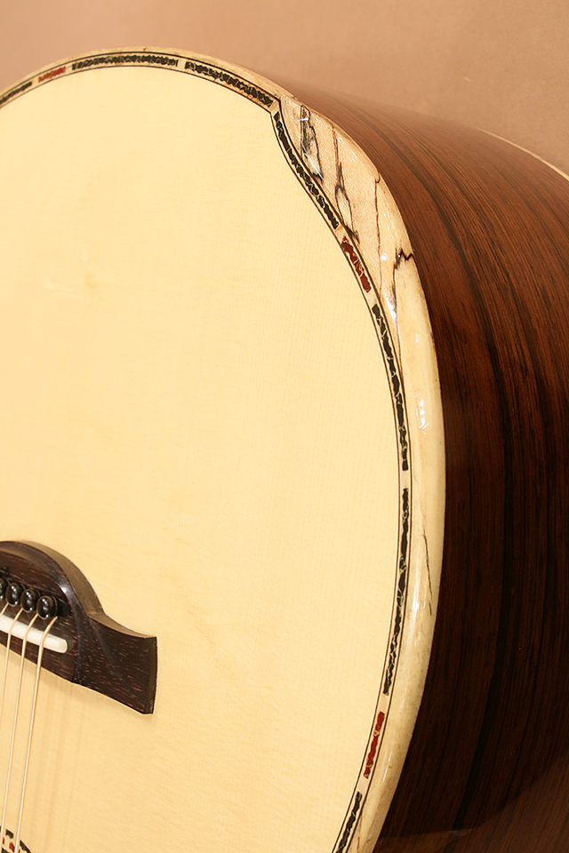Hiramitsu Guitars Type Ring Cutaway Madagascar Rosewood ヒラミツギター winsaleend サブ画像14