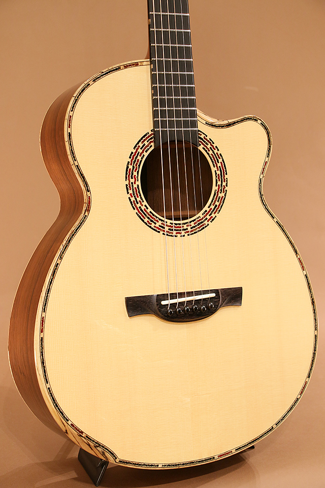 Hiramitsu Guitars Type Ring Cutaway Madagascar Rosewood ヒラミツギター winsaleend サブ画像1