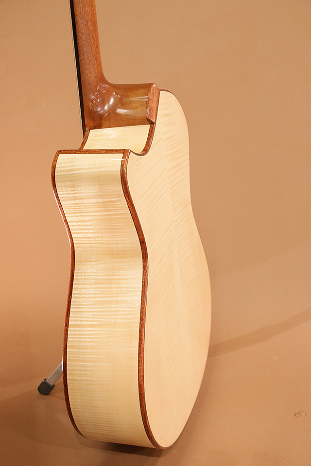 FUJII GUITARS OO-14Fret Slant Cutaway European Flame Maple フジイギター SM21UAG サブ画像4