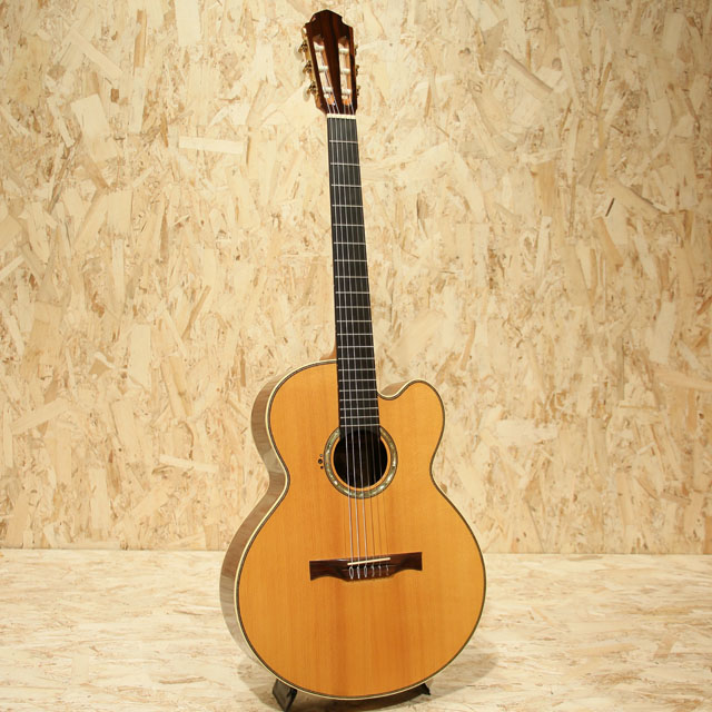 Acoustic Guitar Sanctuary JNJ Silver Custom Nylon アコースティックギターサンクチュアリー サブ画像2