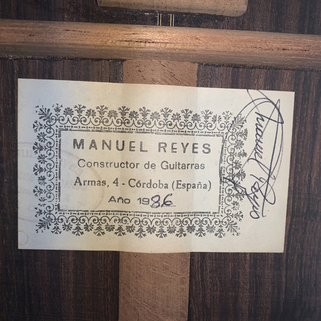 MANUEL REYES Flamenco Spruce/Rosewood マヌエル・レジェス サブ画像12