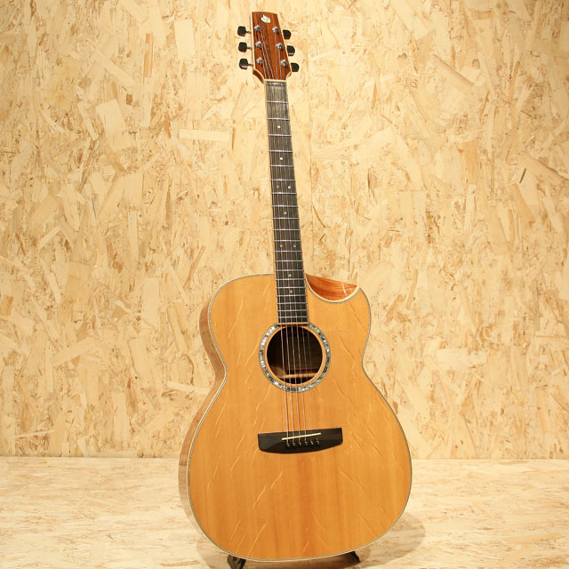 Iwaneko Guitars Type-MD (Dimple Cutaway)Bear Claw Sitka Spruce Bubinga イワネコギターズ wpcdomesticluthier23 サブ画像2